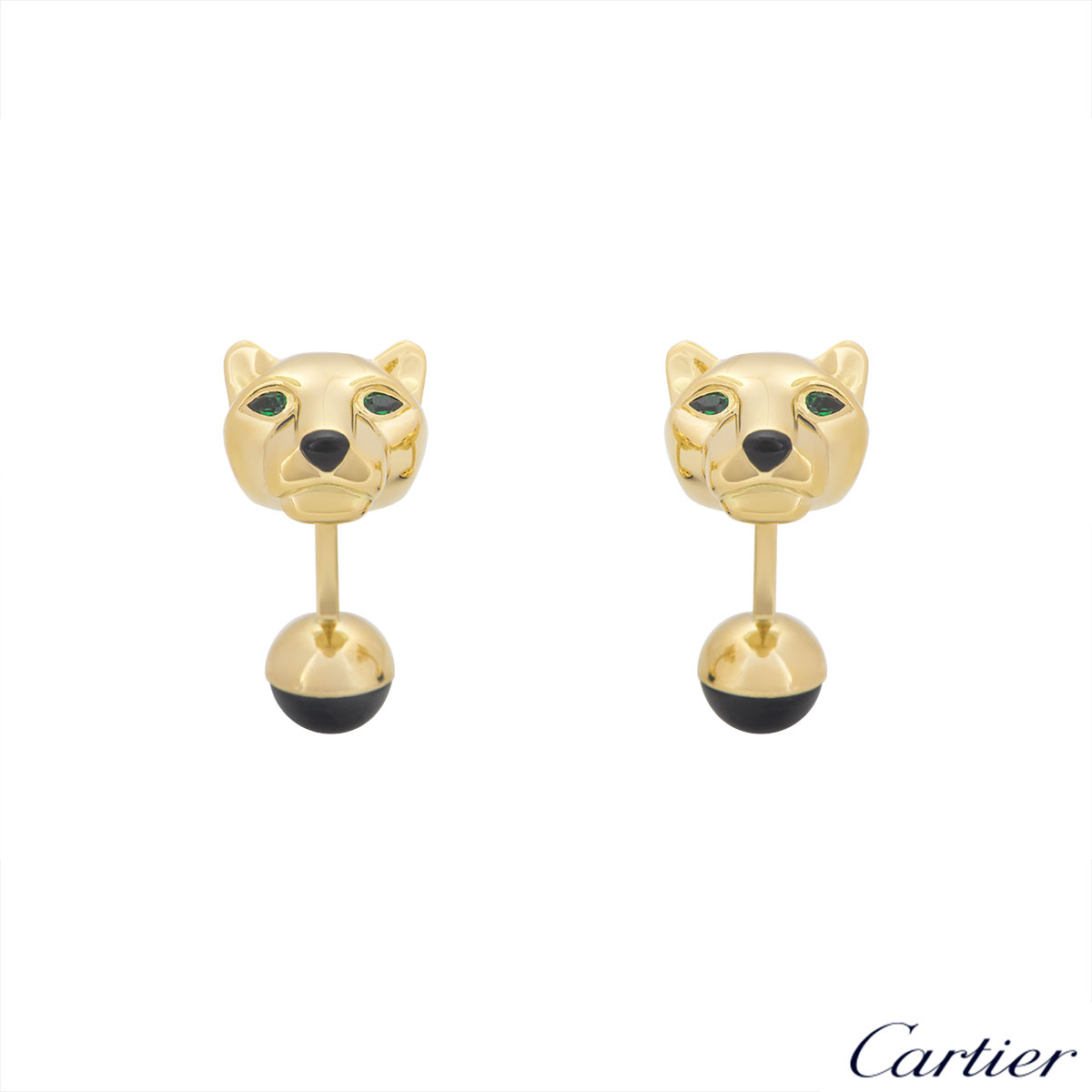 cartier jaguar cufflinks